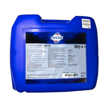 Motorový olej FUCHS TITAN CARGO 15W-40 - 20L