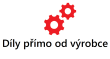 Díly přímo od výrobce